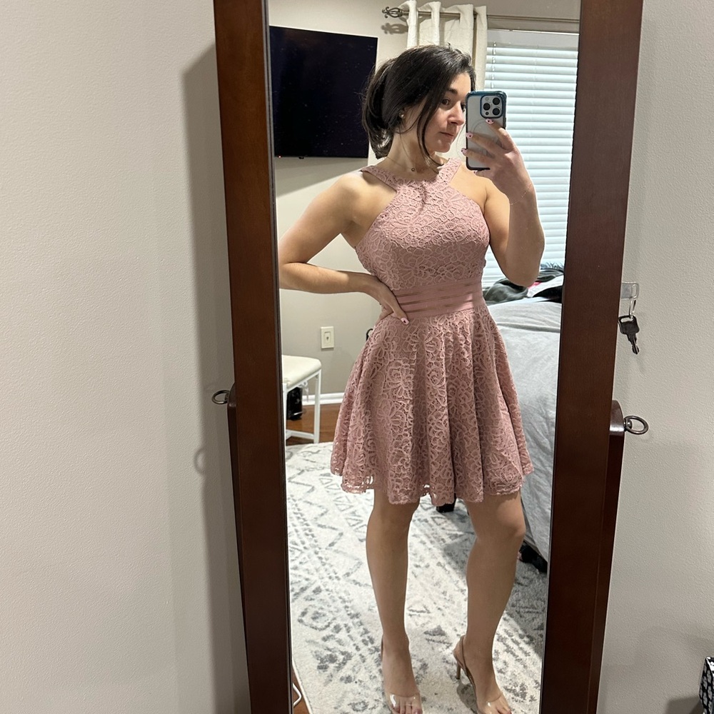 Pink dress from Macys
